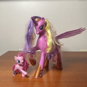 Hasbro My Little Pony Princess Cadence And MLP G4 Pinkie Pie Toy Figure READ